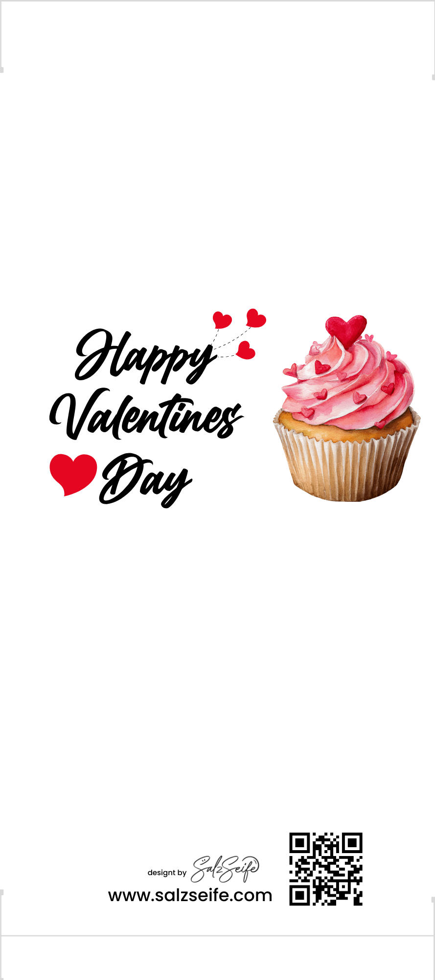 💕Seifenbanderole "Happy Valentins Day"