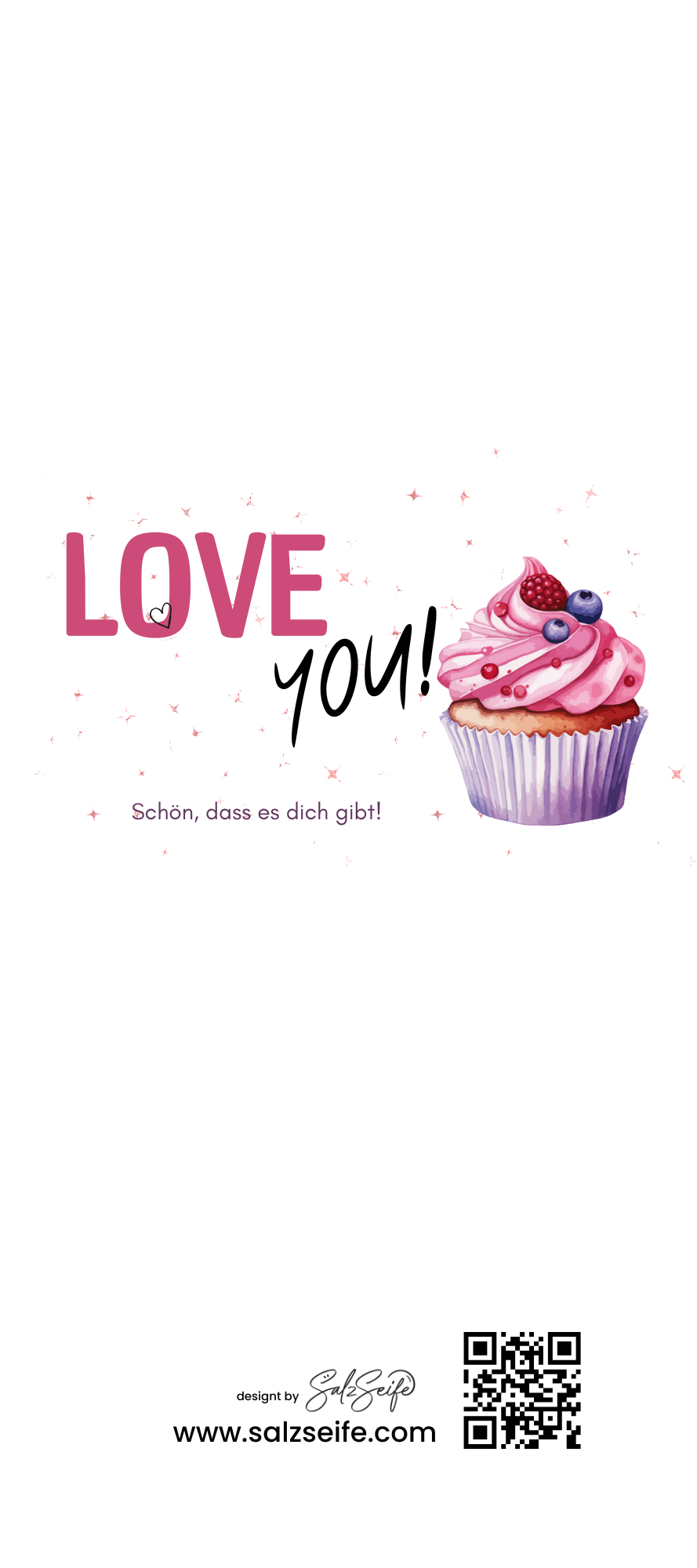 💕Seifenbanderole "LOVE YOU"